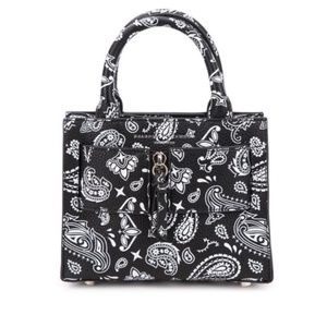 brandon blackwood kuei bag-black bandana